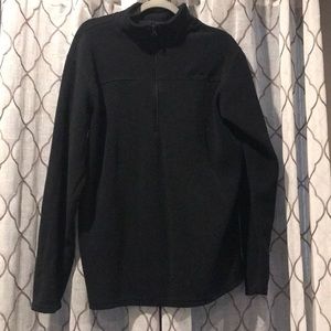 Cabela’s Mens 1/4 Zip Fleece Black Size Large